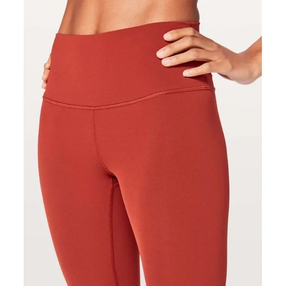 Lululemon Wunder Under Hi-Rise Tight 28” Bonfire - Picture 2 of 12